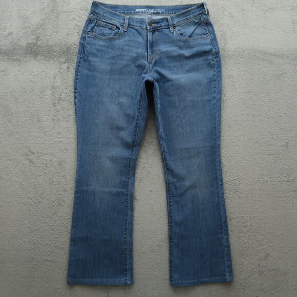 Old Navy Jeans Women's Fits 32x29 (No Tag) Mid-Rise Curvy Bootcut Denim - Picture 1 of 15